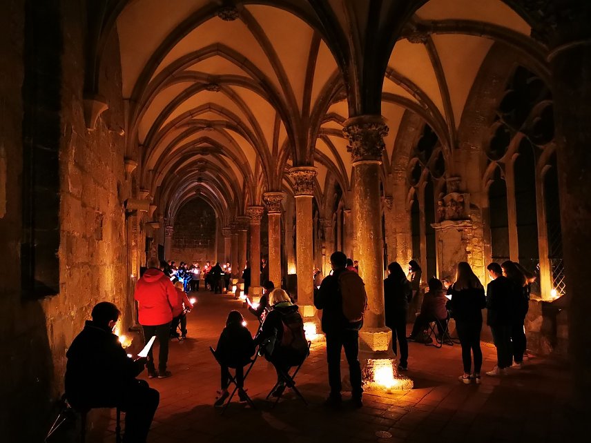 Bild: Taiz&eacute; Abend im Kloster Walkenried