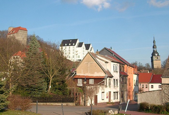 Bild: Hausmannsturm und Oberkirche Bad Frankenhausen