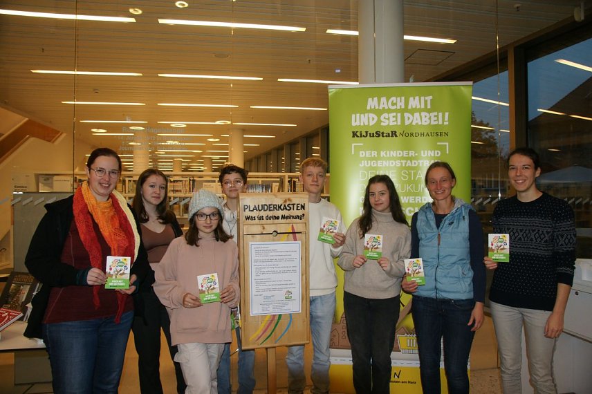 Bild: Plauderkasten in der Stadtbibliothek