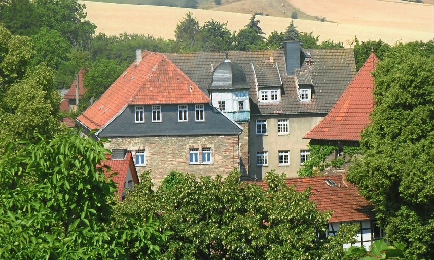 Bild: Das Humboldt-Schloss in Auleben
