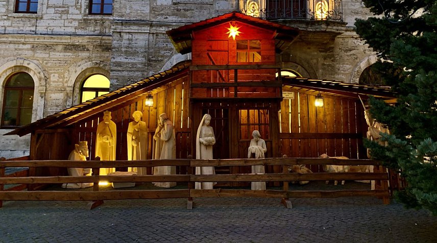 Bild: Weihnachtskrippe in Bad Langensalza 2022