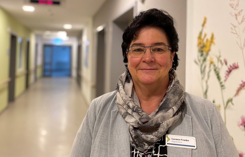 Bild: Pflegedirektorin Carmen Franke