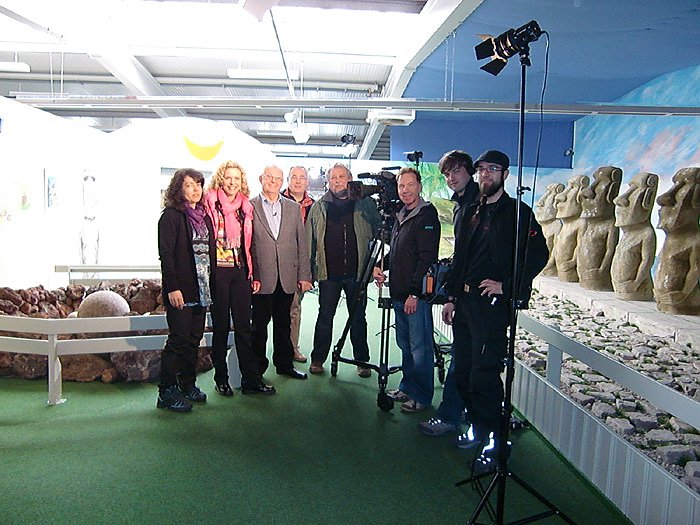 Bild: Drehteam in Wiehe