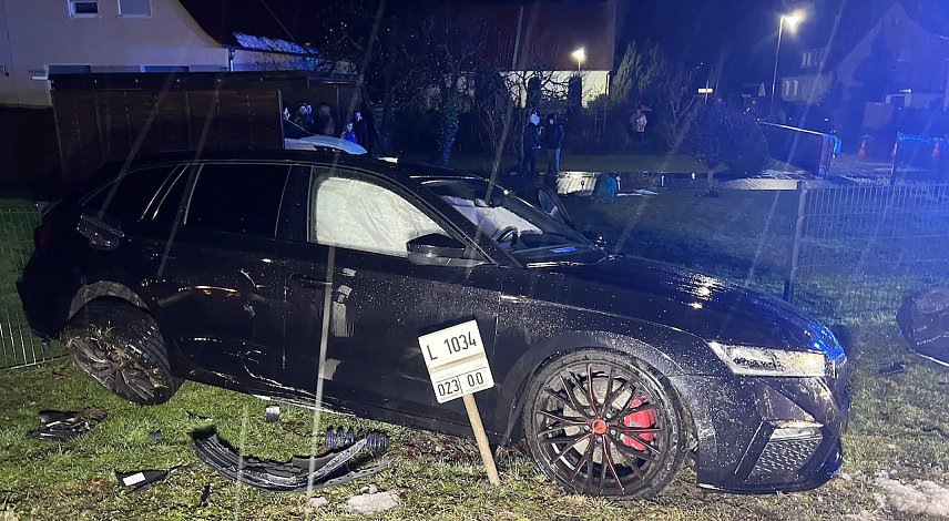 Bild: Unfall in Nora