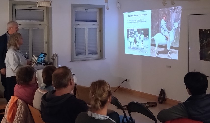 Bild: Buchvorstellung im Museum