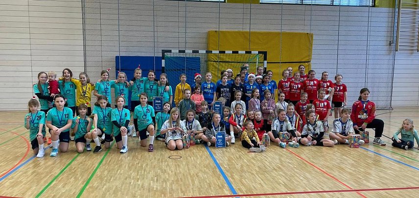 Bild: Jahresabschluss beim Handballnachwuchs des NSV
