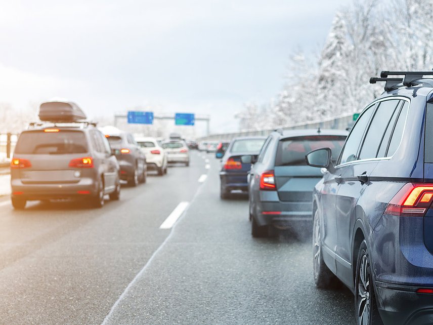 Bild: &Uuml;ber die Feiertage wird es auf deutschen Autobahnen wieder voll werden