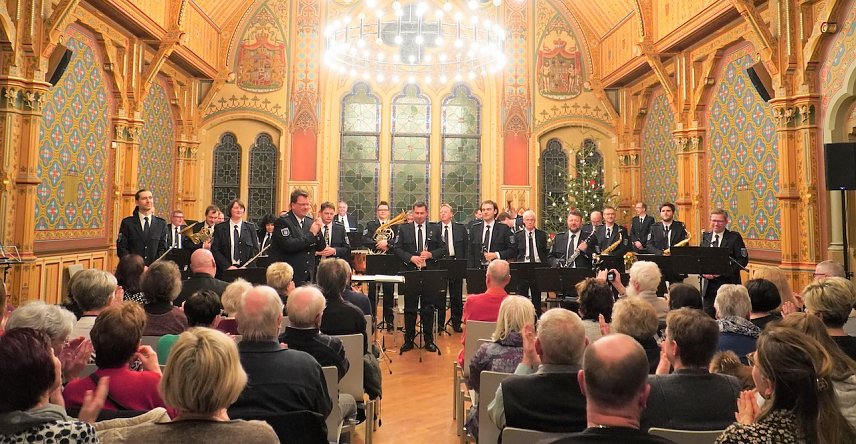 Bild: Weihnachtskonzert des Polizeiorchesters