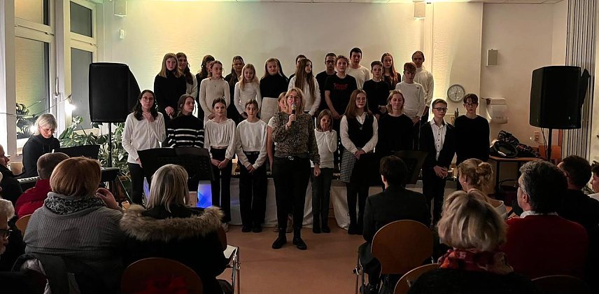 Bild: Lebendiger Adventskalender im Seiler-Gymnasium