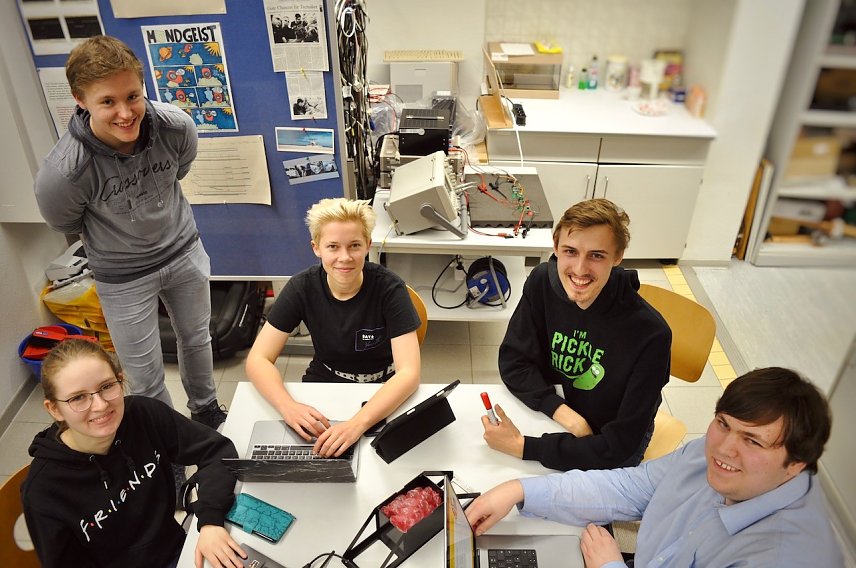 Bild: Projektteam BEXUS