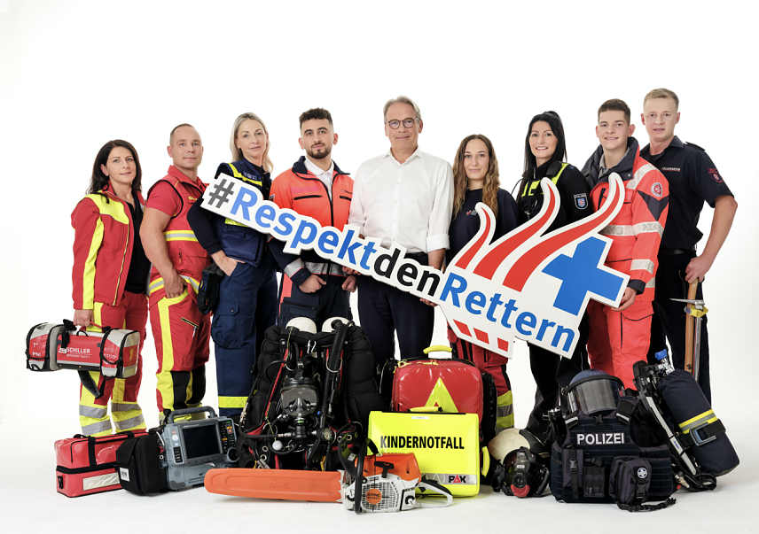 Bild: Respekt den Rettern