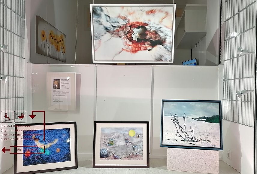 Bild: Bilder von Angela-Katrin B&ouml;hme zur 1. Bad Frankenh&auml;user Kunstmeile im Januar 2023
