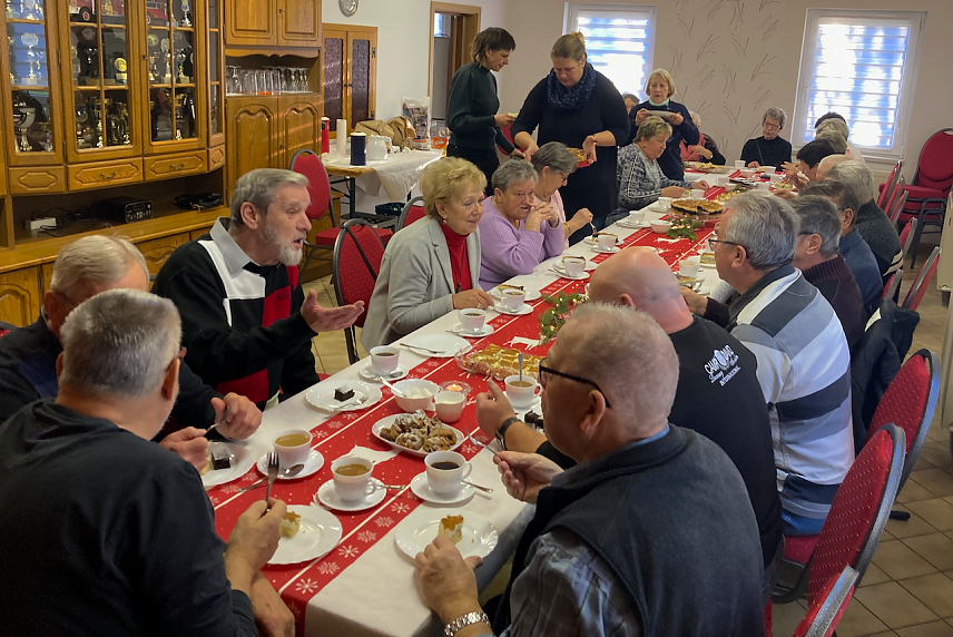 Bild: Treffen der Niedertopfstedter Senioren