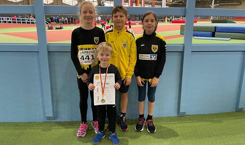 Bild: Nordhausens Leichtathletiknachwuchs