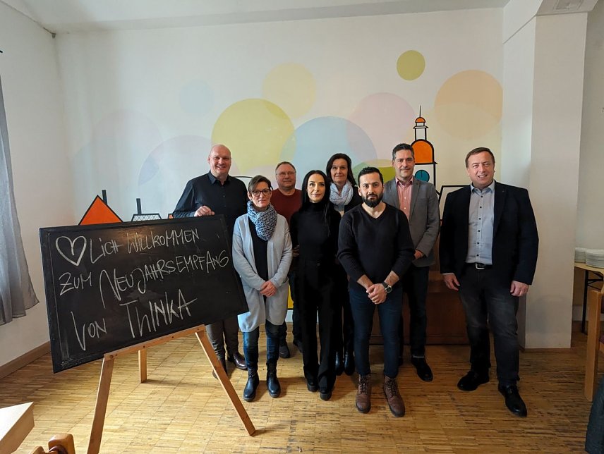 Bild: Neujahrsempfang bei ThINKA