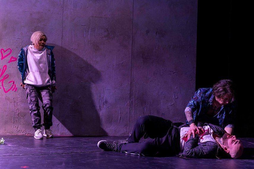 Bild: Szene aus Charles Gounods Oper &raquo;Rom&eacute;o et Juliette&laquo;