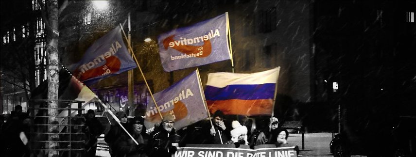 Bild: Demonstration in Nordhausen, Symbolbild