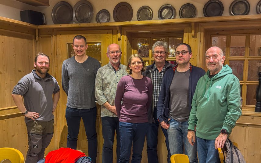 Bild: Arbeitstreffen der Wegewarte