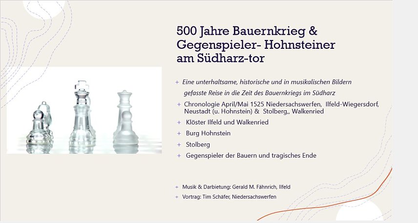Bild: 500 Jahre Bauernkrieg in Harztor