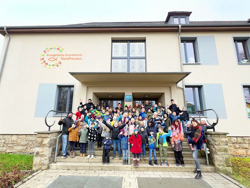 Bild:  Die Evangelische Grundschule Nordhausen l&auml;dt am Mittwoch, den 13.03 herzlich ein zum Tag der offenen T&uuml;r.