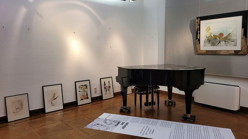 Bild: Im Moment befindet sich die neue Ausstellung noch im Aufbau
