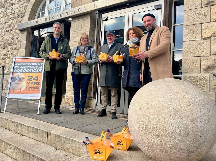 Bild: Zum "Fr&uuml;hlingserwachen" wird es in Nordhausen wieder eine Osterk&ouml;rbchenaktion geben