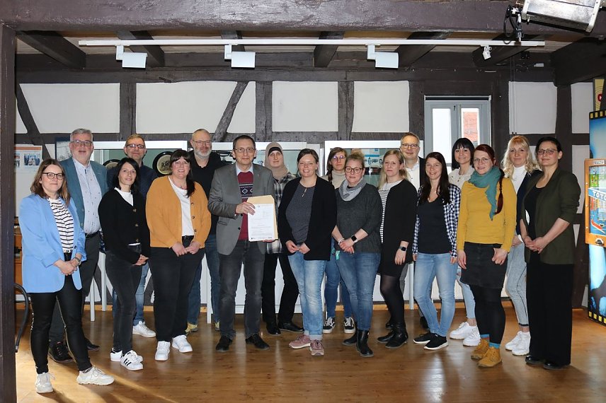 Bild: Besuch im Tabakspeicher