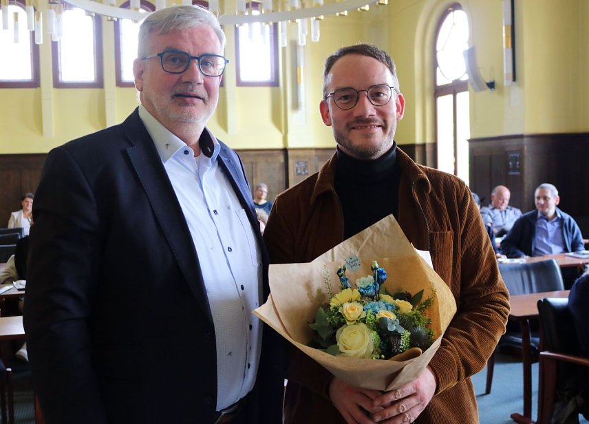 Bild: Ein Dank erging auch an Alexander Scharff, der dem Ausschuss seit 10 Jahren leitet