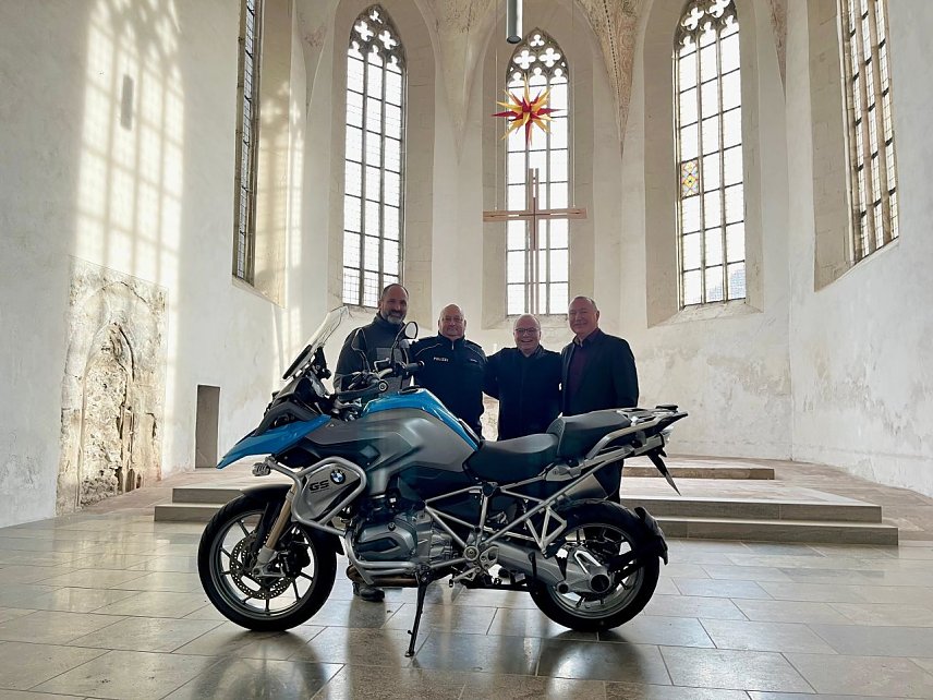 Bild: Der zweite Bikergottesdienst findet am 28. April in Ellrich statt