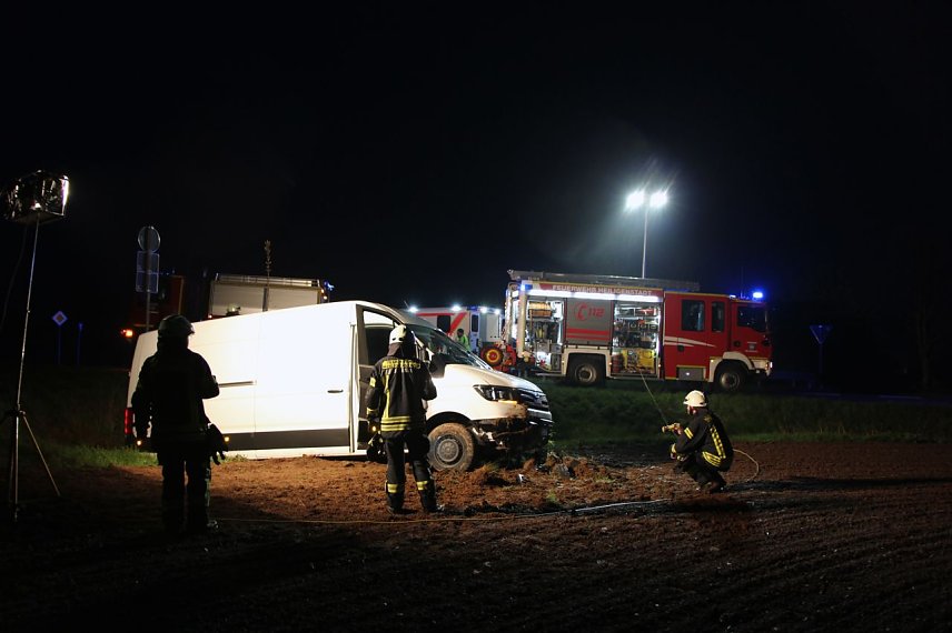 Bild: Feuerwehr Heiligenstadt unterst&uuml;tzt beim Rettungseinsatz