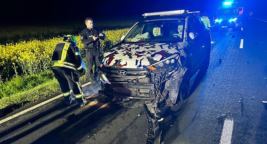 Bild: Foto von der Unfallstelle