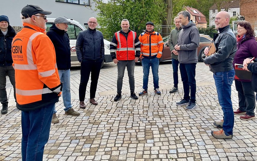 Bild: Freigabe des Quartiers am Rosengarten