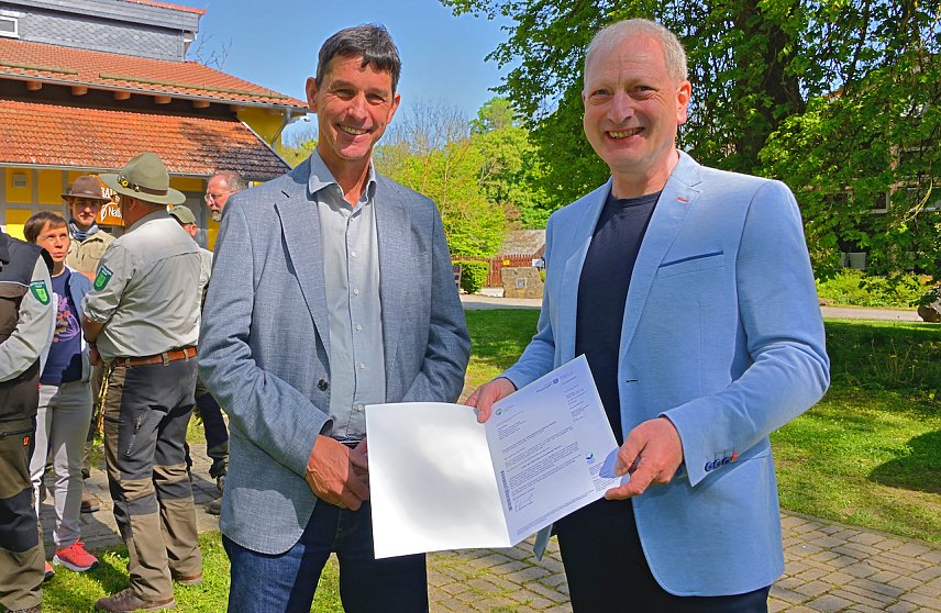 Bild: R&uuml;diger Biehlistb offiziell neuer Nationalparkleiter