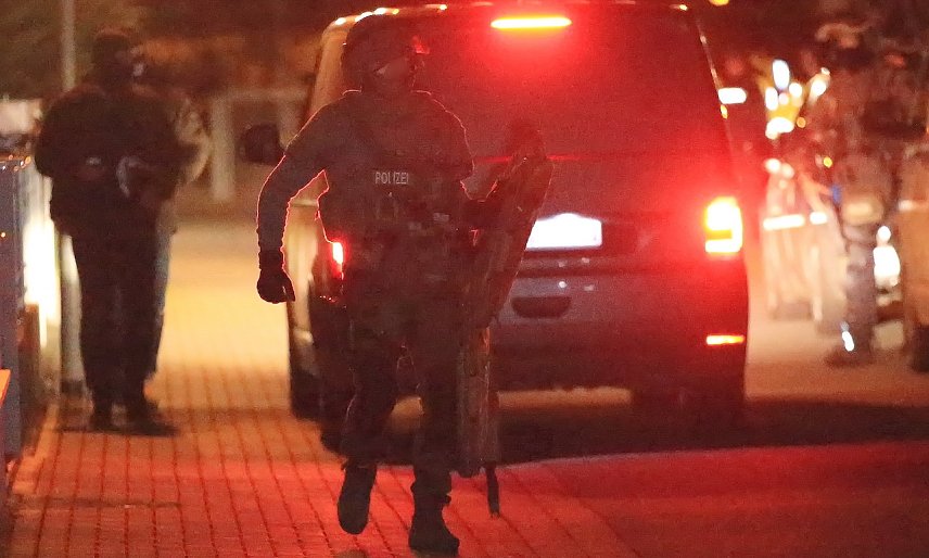 Bild: SEK-Einsatz heute Nacht in Nordhausen 