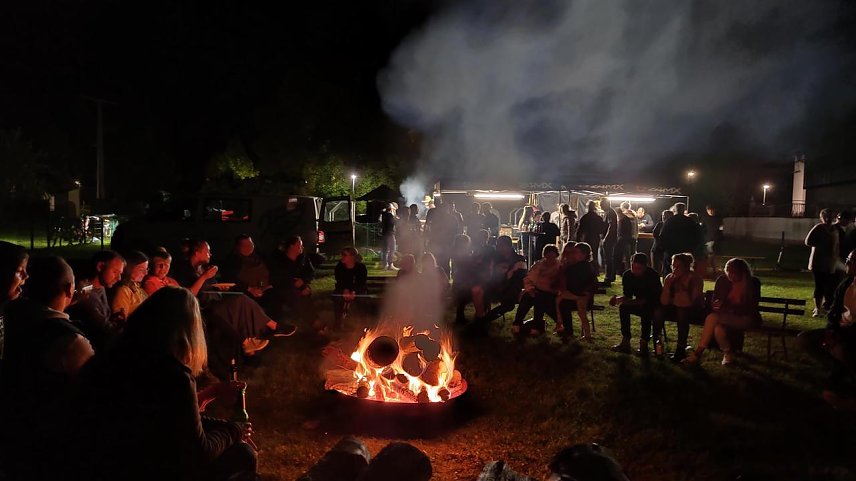 Bild: Maisprung in Kleinbodungen