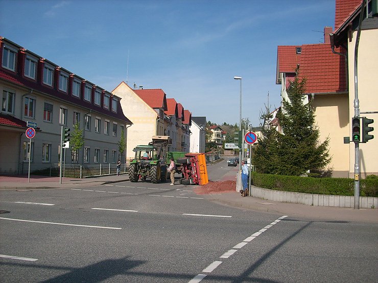 Bild: Lutherstra&szlig;e dicht