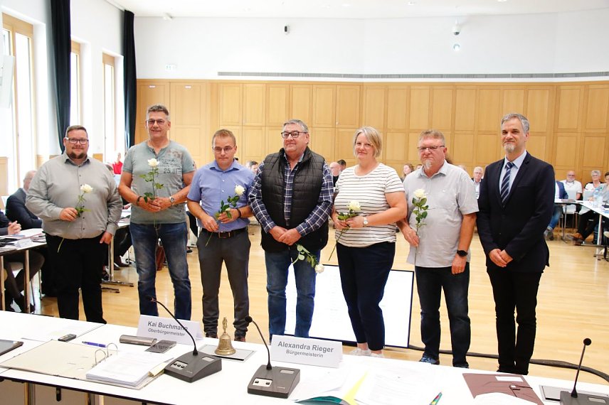 Bild: Die neuen Ortsteilb&uuml;rgermeister der Stadt Nordhausen