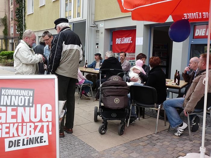 Bild: Maifeier Die Linke
