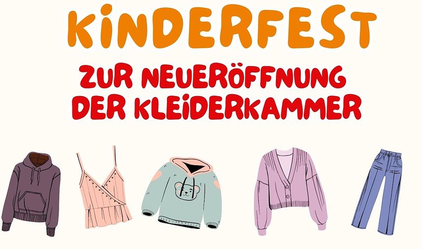 Bild: Kinderfest zur Neuer&ouml;ffnung