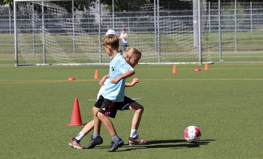 Bild: Fussball-Sommercamp im Stadion der Freundschaft in Bad Langensalza