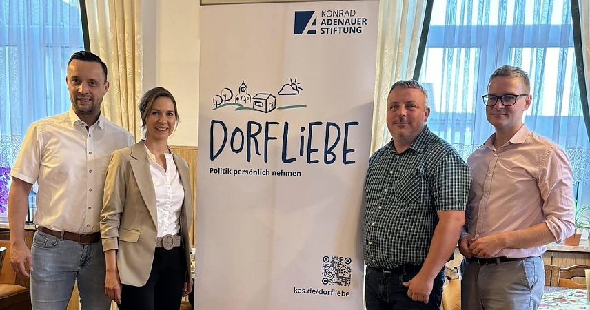 Bild: CDU auf Dorfliebetour
