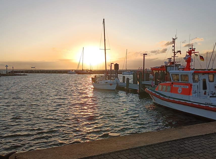 Bild: Abendlicht auf der Insel Poel