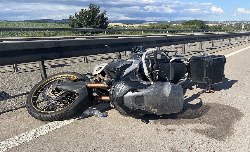 Bild: Unfall auf der Autobahnzufahrt