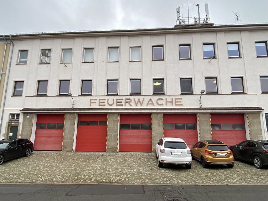 Bild: Die alte Feuerwache in der Hohekreuzstra&szlig;e