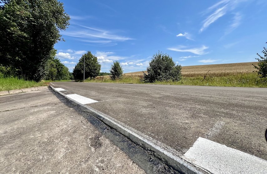 Bild: Wieder freigegeben: die Bielener Stra&szlig;e