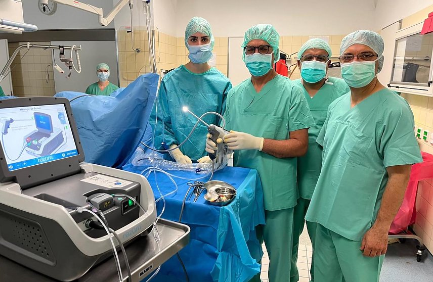 Bild: Das Rez&uuml;m-Team der Urologie 