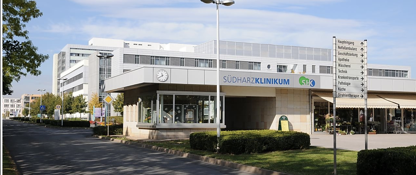 Bild: Das S&uuml;dharz-Klinikum steht in der "Krankenhauskrise" noch gut da
