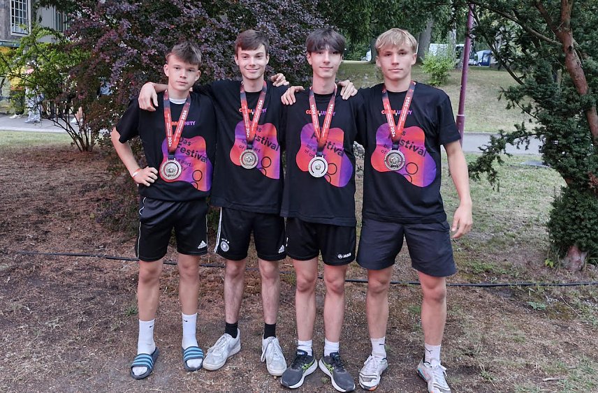 Bild: Starke Leistung vom Team "Roadrunner" beim Sparkassen Fairplay Soccer Cup