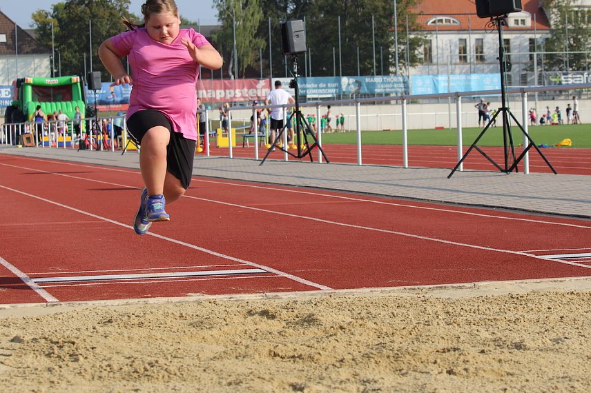 Bild: Sportfest im Stadion der Freundschaft in Bad Langensalza