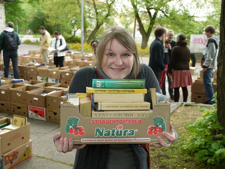 Bild: Da freut sich der B&uuml;cherfreund